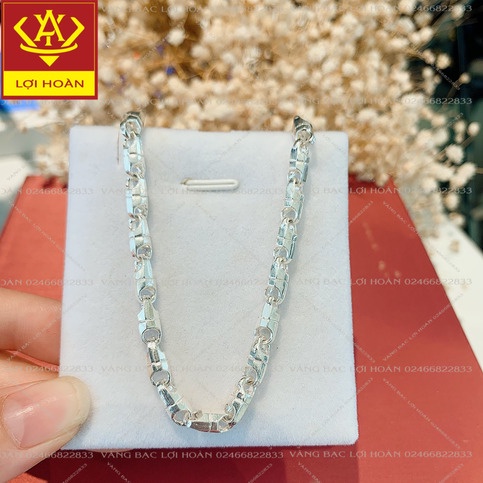 Mặt dây chuyền và mặt bạc versac nam giới_Bạc ta nguyên chất. Vàng bạc Lợi Hoàn