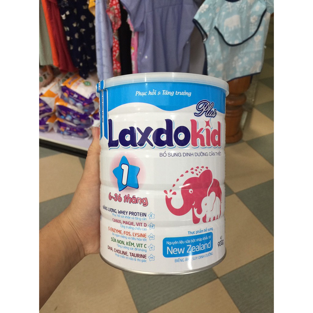 sữa laxdokid 1 -900g