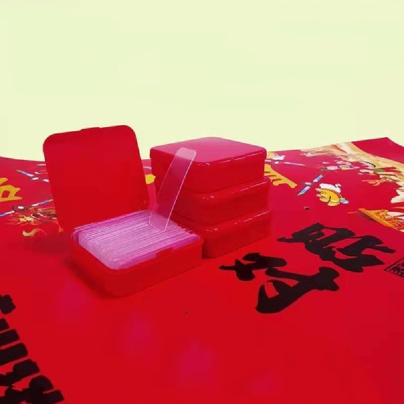 Set 60 Miếng Dán Tường Trong Suốt Hai Mặt Đa Năng