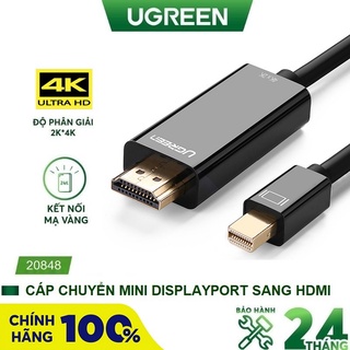 Cáp mini displayport to hdmi 1.5m ugreen 20848