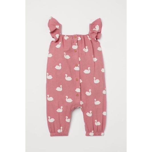 Bộ jumpsuit hình hạt bé gái Hm