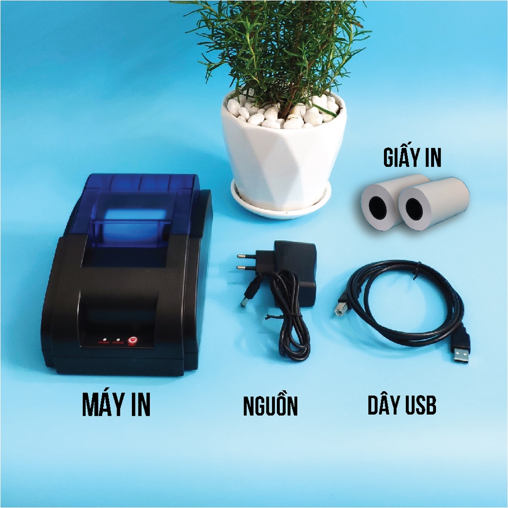 Máy in bill Bluetooth nhiệt Mini không dây KiotViet Viettelpay Sổ Bán Hàng Hóa đơn Phiếu tính tiền Ảnh chụp màn hình