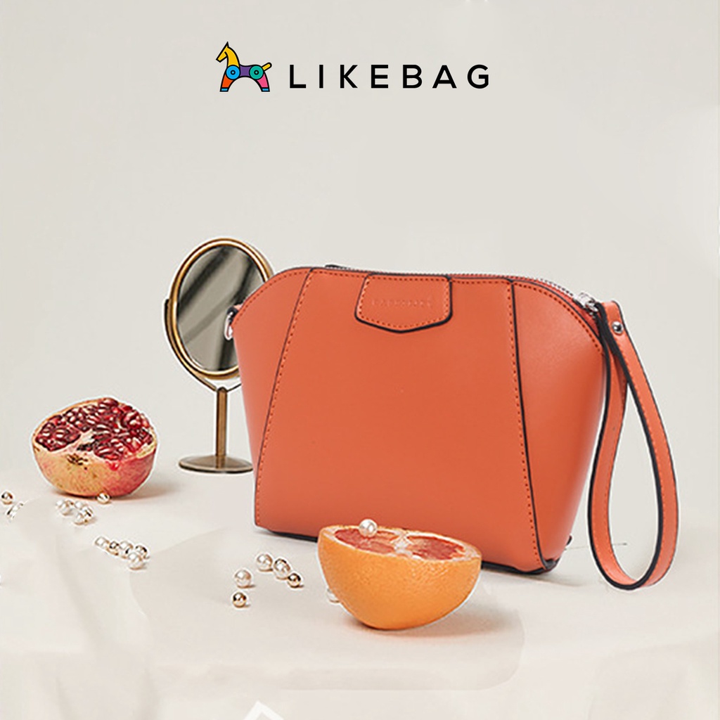 Túi đeo chéo LIKEBAG da PU cao cấp, chuẩn form thanh lịch 217XK2176 - LIBAGI