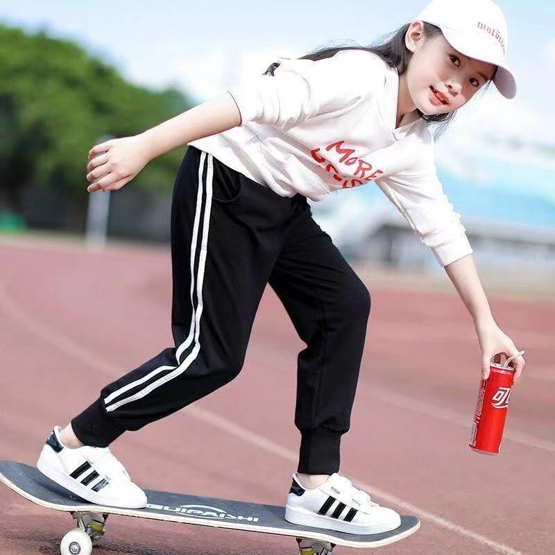 Quần dài phong cách thể thao năng động thoải mái cho bé 3-15 tuổi