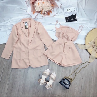 Siêu phẩm set Vest phong cách Blazer Hàn Quốc