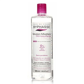 Nước tẩy trang Byphasse Micellar Make-up Remover Solution 500ml