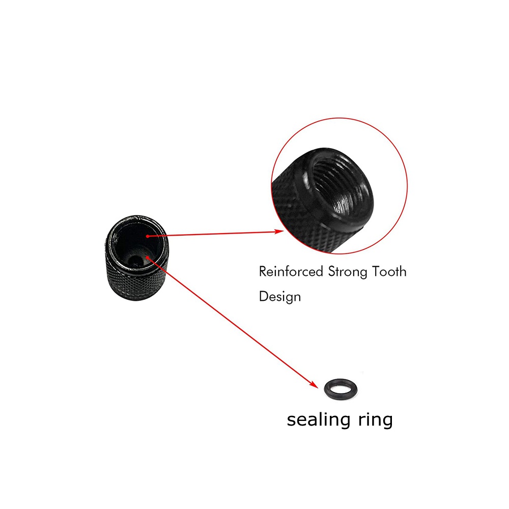 Bộ 4 Nắp Van Bánh Xe Hơi Hyundai Chống Bụi / Nước / Bụi Bẩn Tiện Dụng