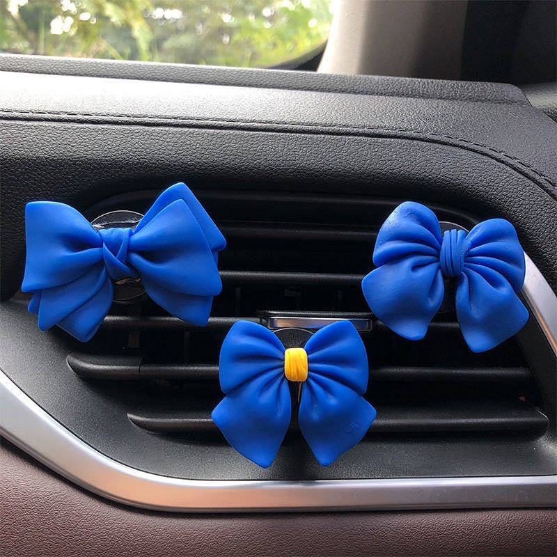 Car Vent Decorative Aromatherapy Internet Celebrity Klein Blue Air Conditioning Vent Perfume Fragrance Decoration Supplies Ornament Female car accessories fVdX