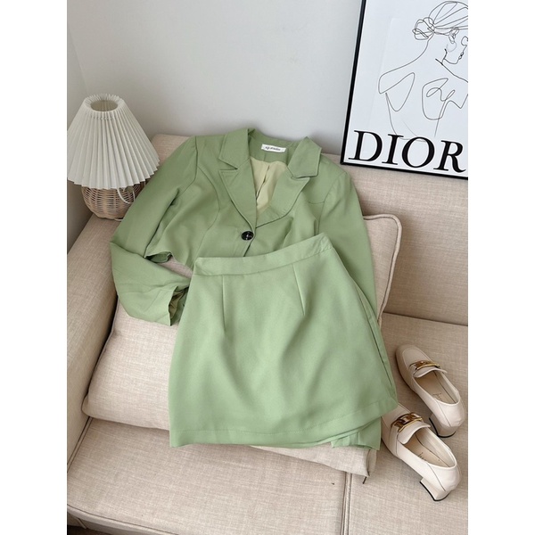 Set vest crop 4 màu