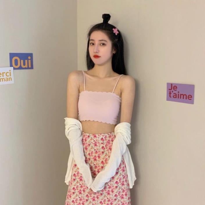 [SALE] Áo 2s Nữ Mút Ngực Viền Ren 5 Màu dưới 59kg - [sele] | BigBuy360 - bigbuy360.vn