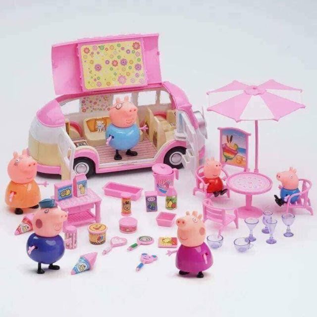 Đồ chơi Xe đẩy bán hàng Peppa