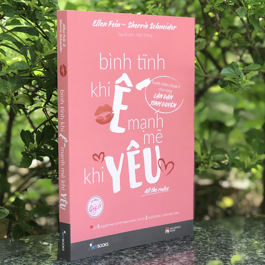 Sách - All The Rules - Bình Tĩnh Khi Ế, Mạnh Mẽ Khi Yêu (Kèm Bookmark) (Tái bản) - Bí Quyết Thoát Ế - Thanh Hà Books HCM