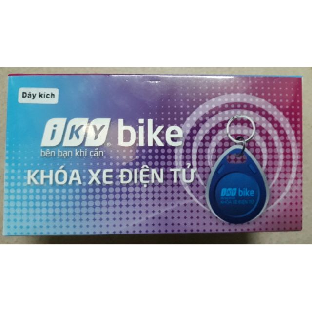 Chống trộm xe máy thẻ từ iky bike dây kích chính hãng