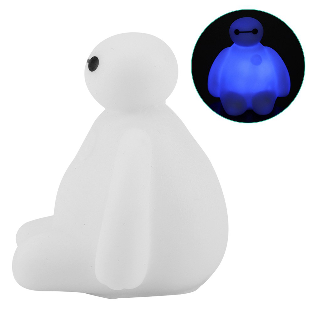 DISNEY Đèn Led Ngủ Hình Baymaxis Big Hero 6 Cổng Usb