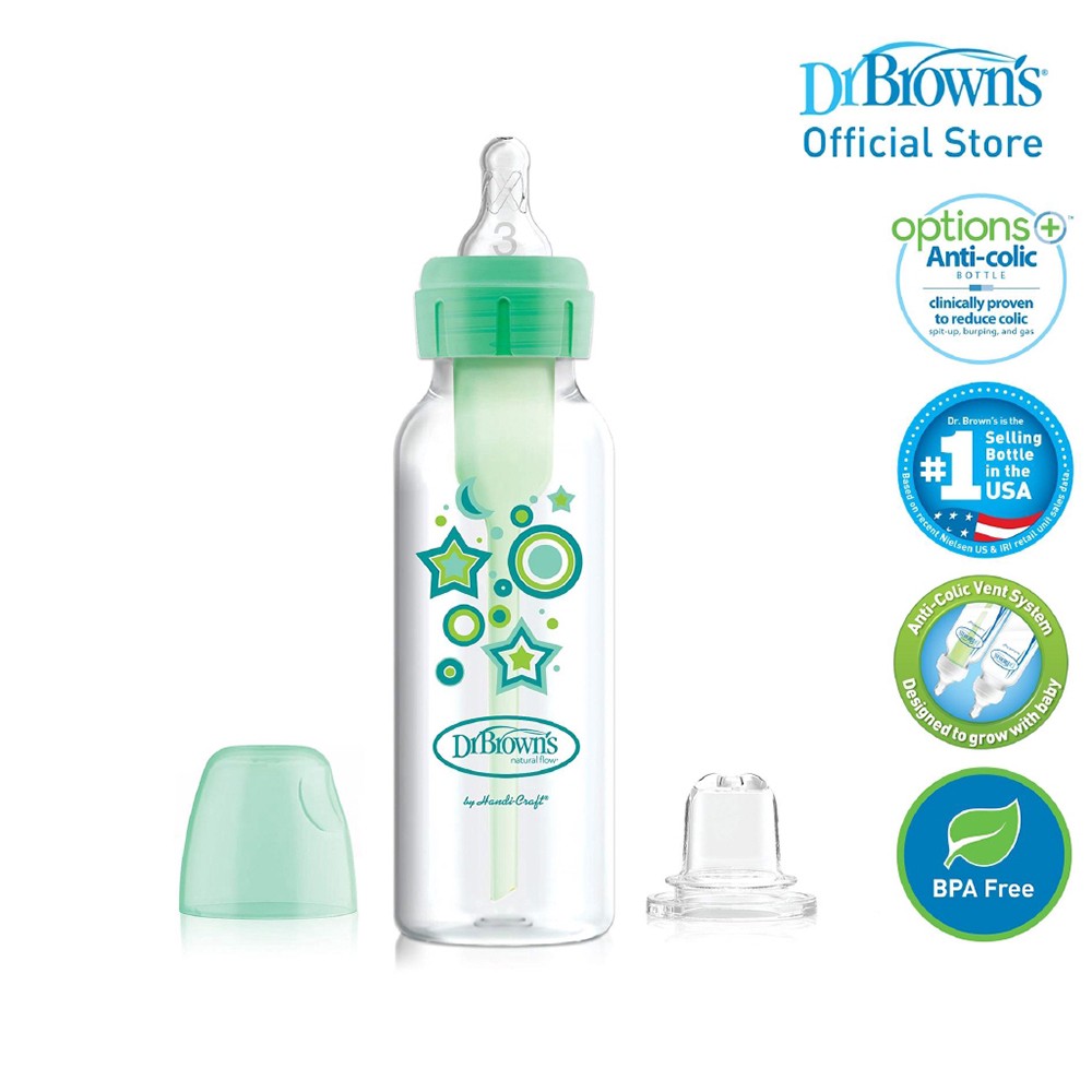 Bình sữa Dr. Brown chuyển đổi 250ml nhựa PP