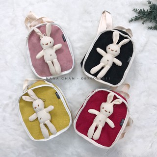 [B018] Balo thỏ bông cho bé