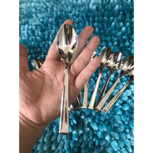 Thìa cà phê, cf, espresso cán ngắn INOX304  Villeroyy Boch, GS, ZWL xuất dư Châu Âu