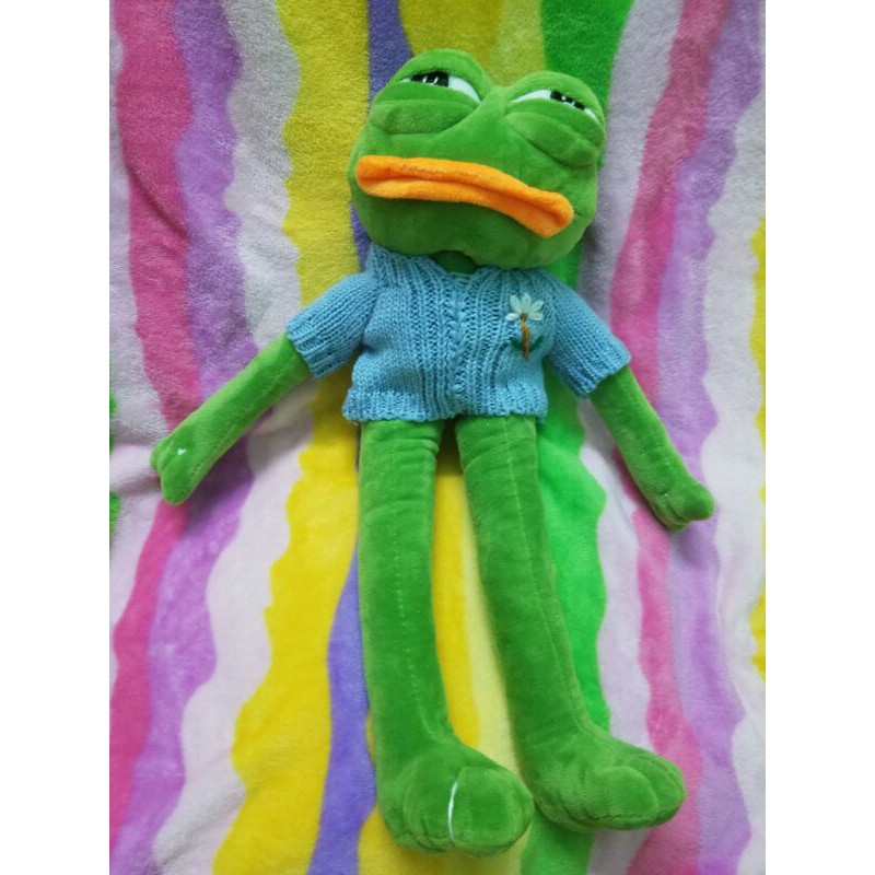 Ếch Pepe Frog mặt ngộ nghĩnh 43cm