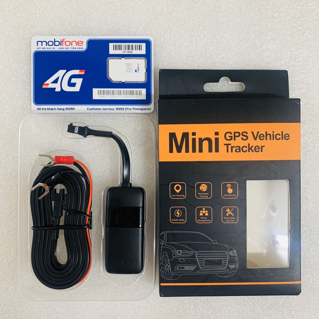 Định vị Ô tô Protrack VT02s - Hàng chính hãng_Kèm sim 4G