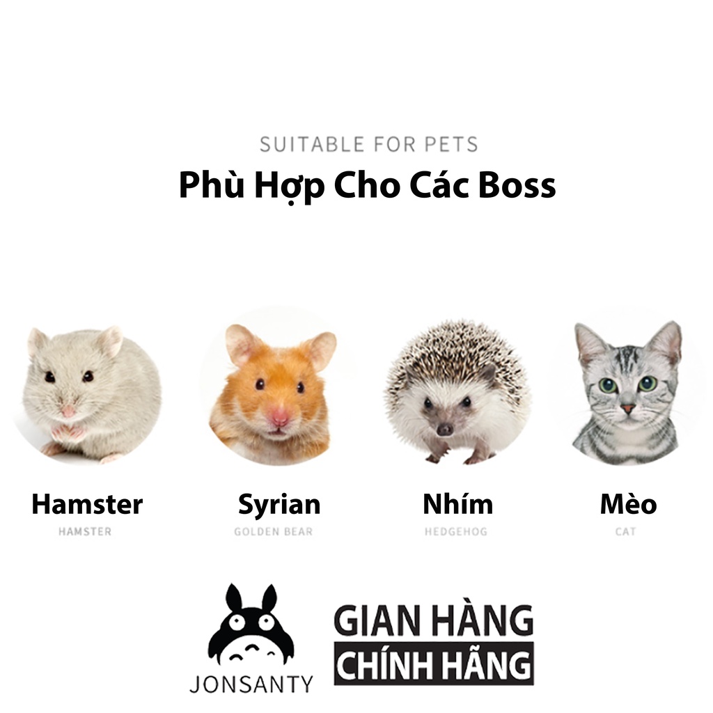 Gà viên cho hamster hãng JONSANTY hộp 200ml cst049