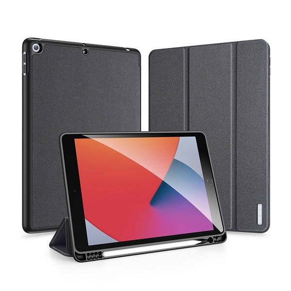 Bao da iPad 10.2 ( Gen 7/8 ) Dux Ducis Domo chính hãng (có khay đựng bút)