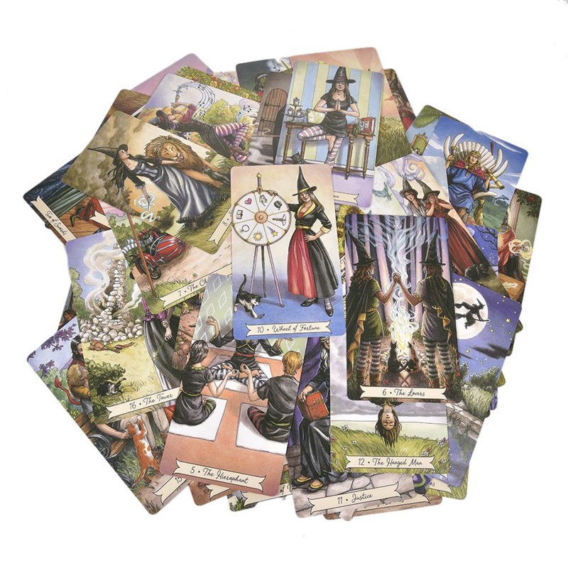Bộ Bài Tarot Bói Deck Fate Divination Table Tarot Cao Cấp