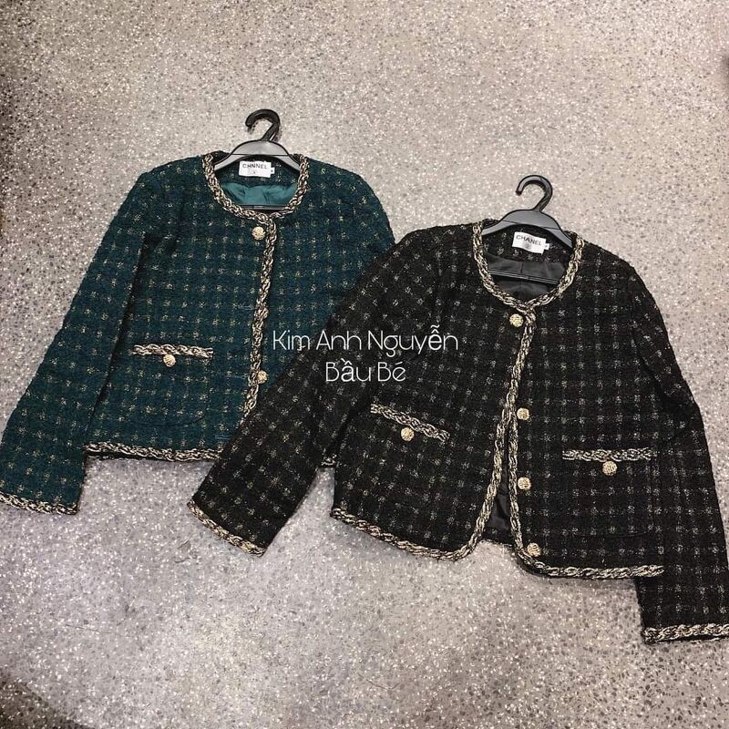 Áo dạ kẻ ô dài tay nhiều màu sắc | BigBuy360 - bigbuy360.vn