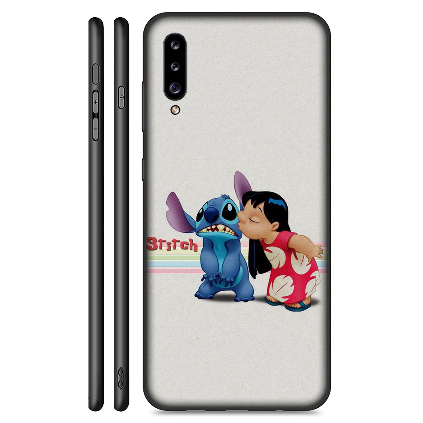 Samsung Galaxy S21 Ultra S8 Plus F62 M62 A2 A32 A52 A72 S21+ S8+ S21Plus Casing Soft Silicone H26 cute cartoon Lilo Stitch Phone Case