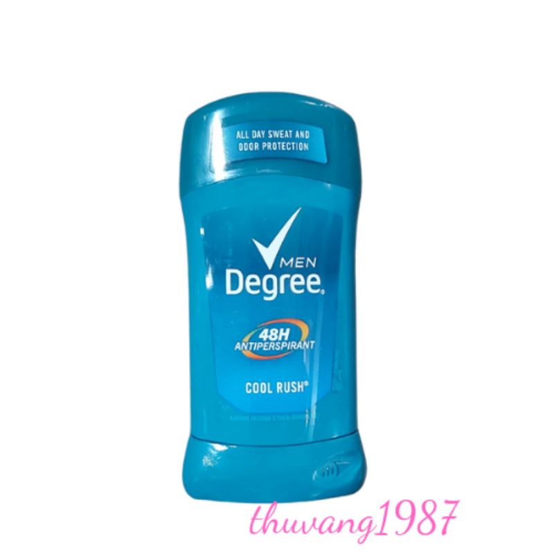 Sáp khử mùi Degree 48h antiperspirant cool rush -mỹ 76g