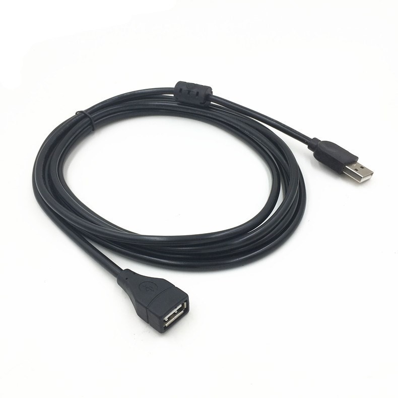 Combo 20 Dây Cáp Nối Dài USB 1.5m Đen