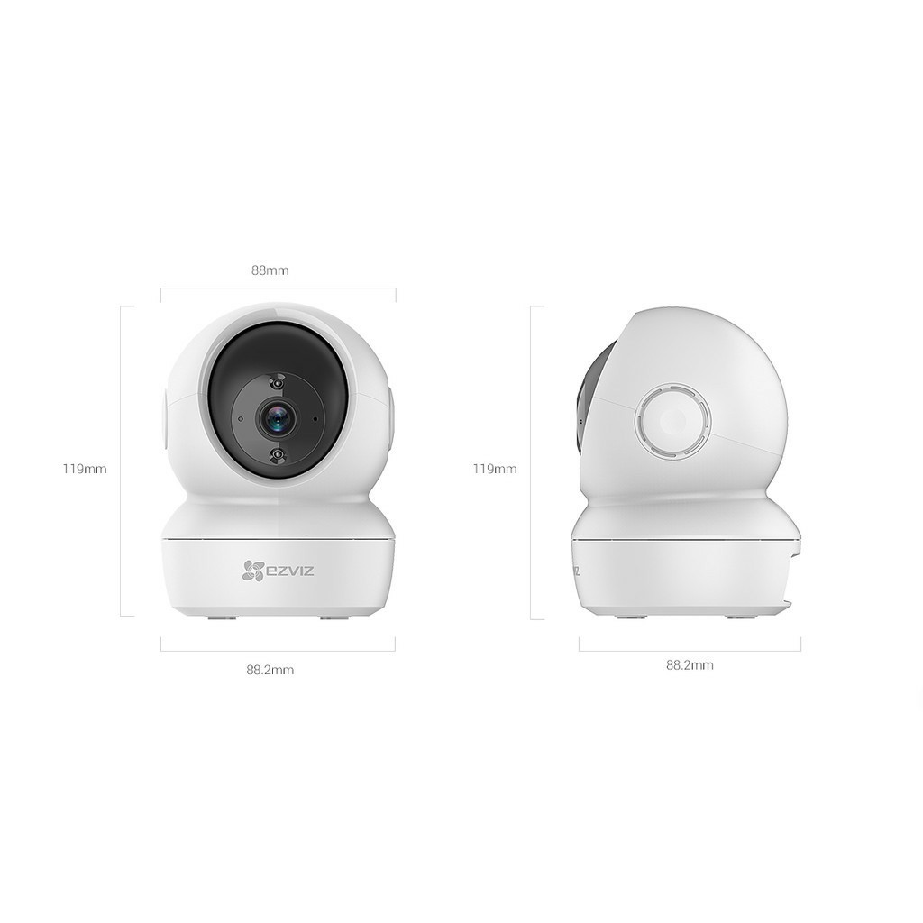 CAMERA WIFI 360 EZVIZ C6N HÌNH ẢNH FULL HD 1080P 2MP - ĐÀM THOẠI 2 CHIỀU - KÈM THẺ NHỚ