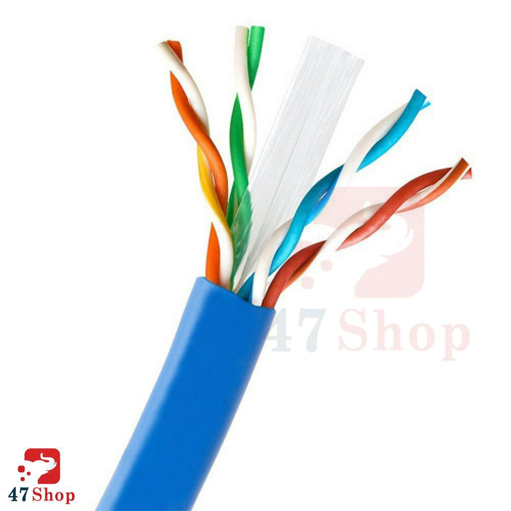 Dây Mạng Cat6 Bấm Sẵn 2 Đầu dài 10m 15m 20m 25m 30m 35m 40m - Cáp mạng, cáp lan, cáp internet