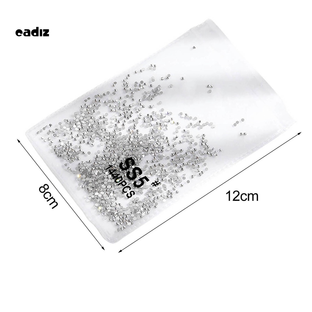 [Hàng mới về] Đá giả đính móng trang trí nghệ thuật đáy phẳng dễ sử dụng