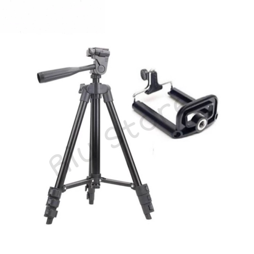 Gậy chụp ảnh 3 chân tripod 3120, 3110 kèm remote cứng cáp chắc chắn giá đỡ quay phim, livestream tặng đầu kẹp