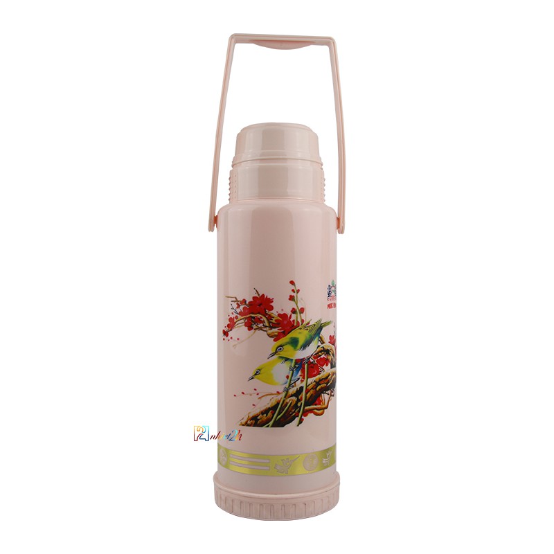 Bình thủy 2 Lít  - Phích nhựa nút gạt tự động 2 Lít - HP 0620L - Phúc Minh THP
