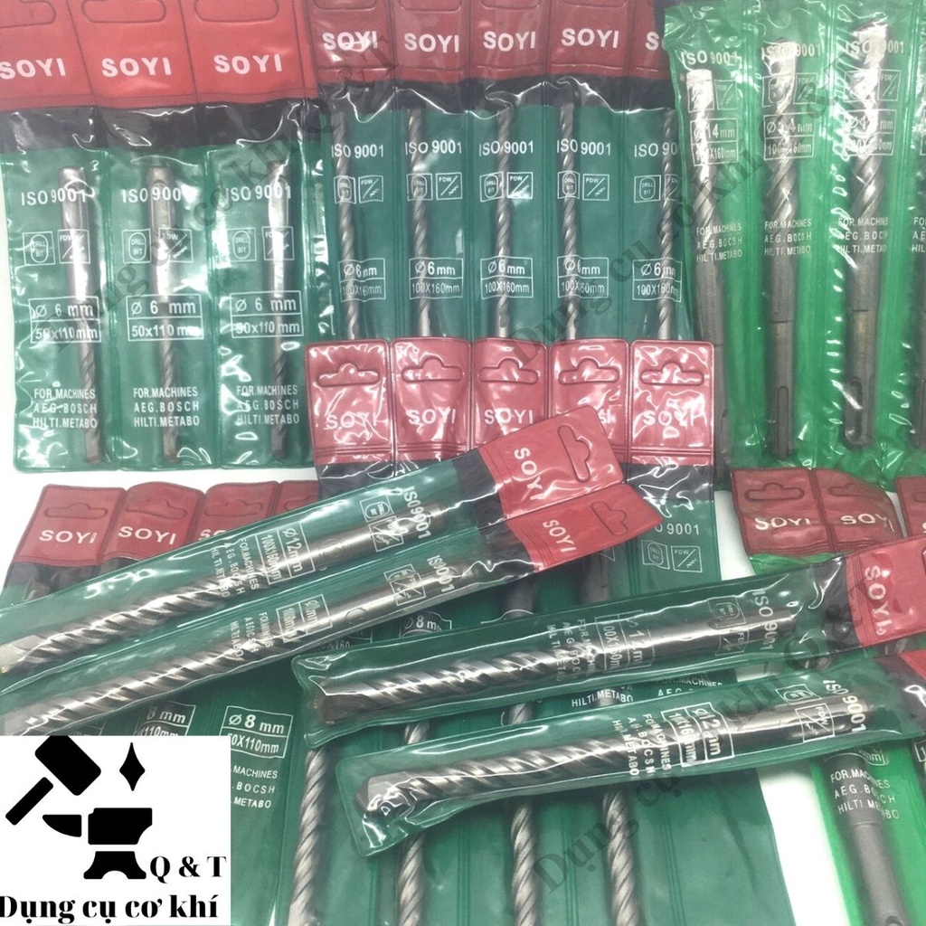 Mũi khoan bê tông soyi bosch giá rẻ các số