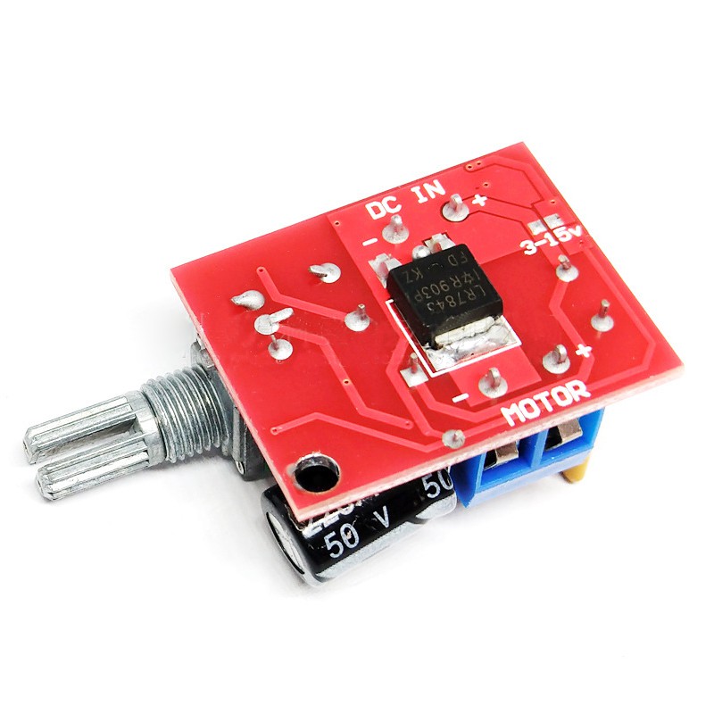 Set 2 Mô Đun Điều Khiển Tốc Độ Động Cơ 5A Mini PWM Max 90W DC 3V-35V