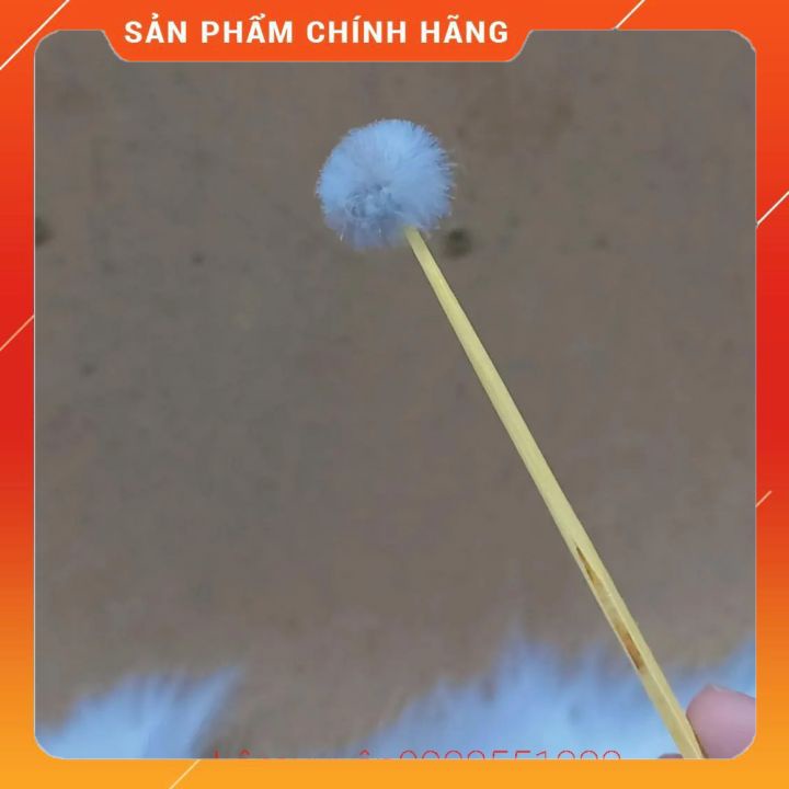 Bông se tai lông vịt XIÊM không xù lông_ không tẩy trắng nhỏ gọn,tiện dụng,an toàn,cây gỗ nhỏ,lông vịt mềm mịn