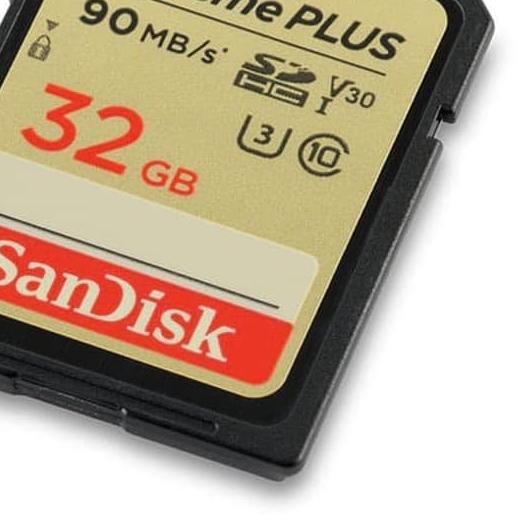♬ Thẻ Nhớ Sandisk 32GB 90Mb / s 32GB Class 10 ☺
