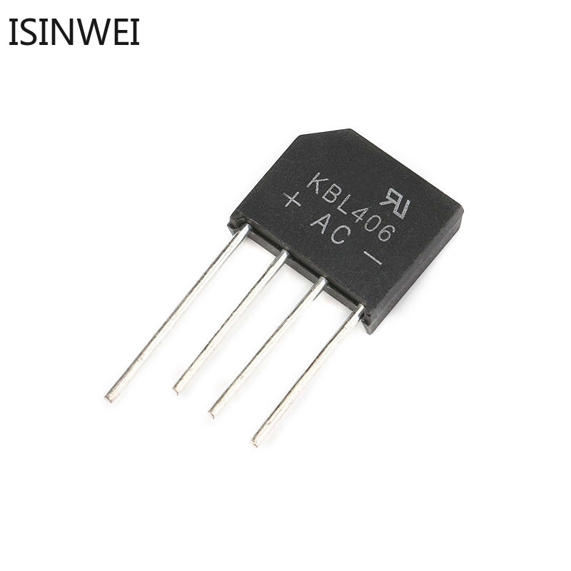 Bộ 5 Chỉnh Lưu Cầu Điốt Kbl406 Loại 4a 600v