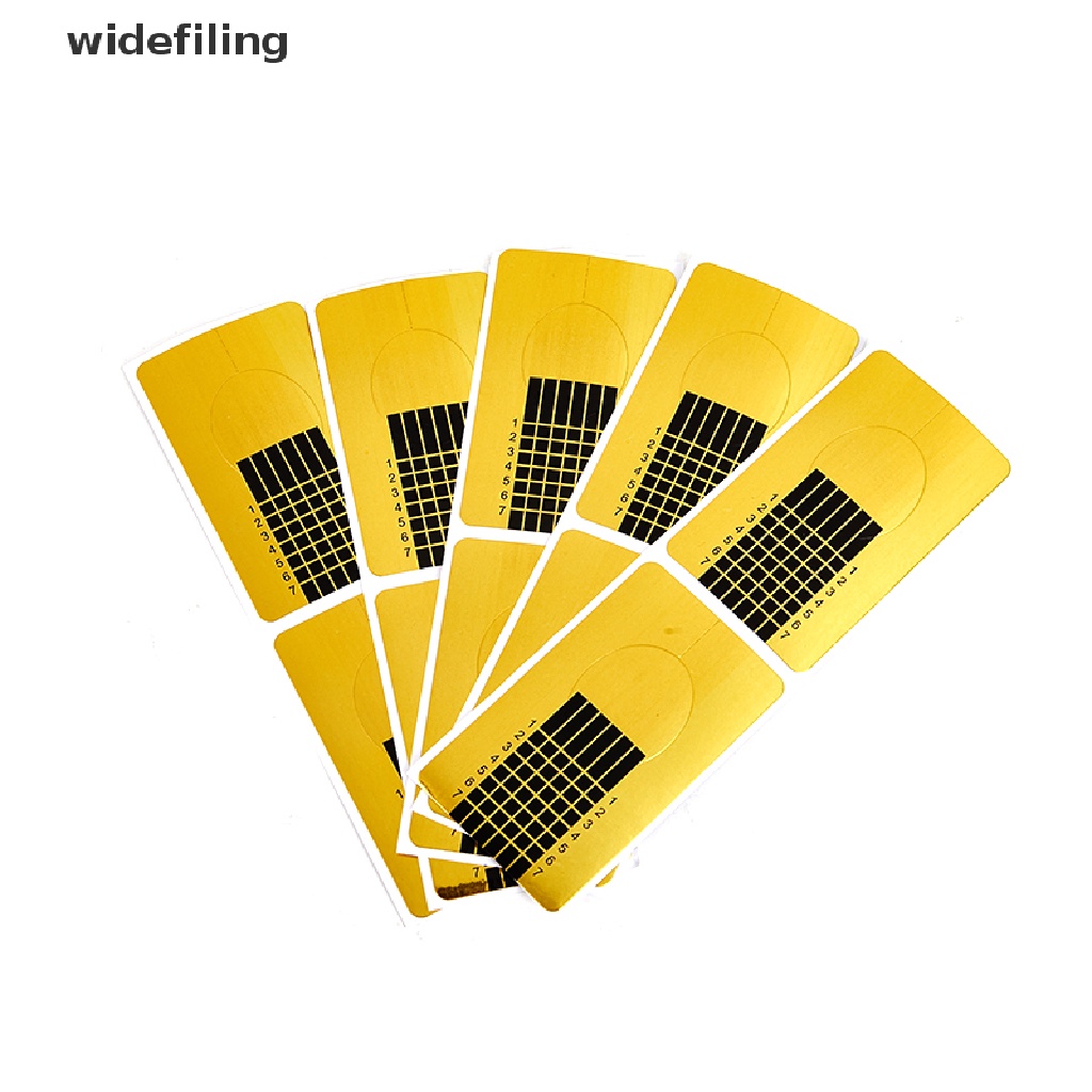 Set 100 miếng dán hỗ trợ nối dài móng tay tiện dụng<br>