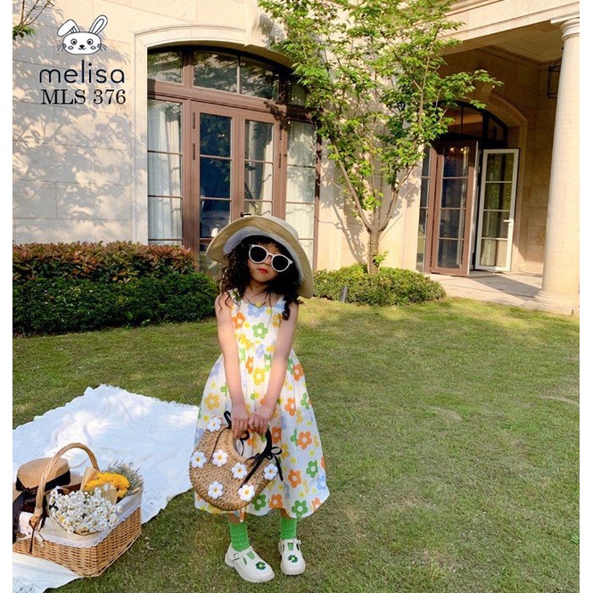 VÁY  MELISA  2 DÂY HOA