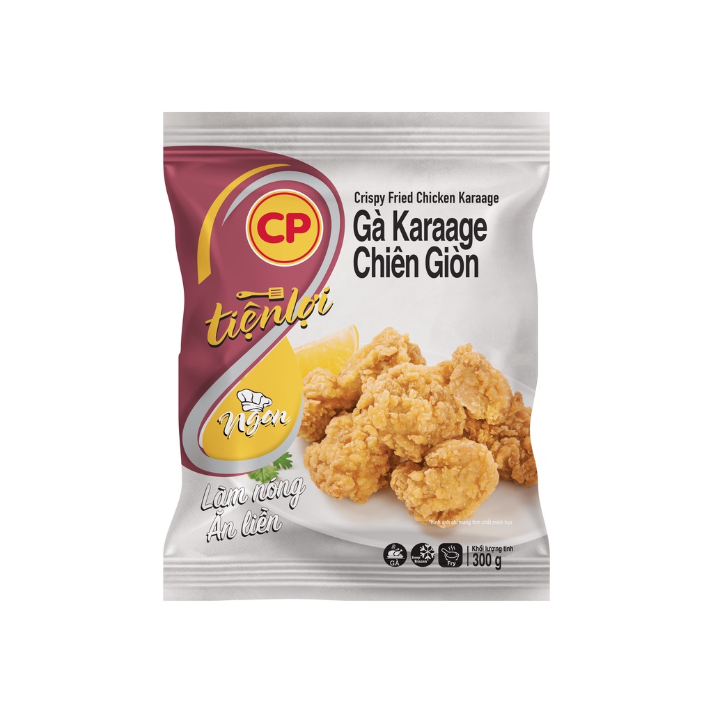 Gà Karaage Nhật Bản CP Chiên Giòn 300g (CHỈ GIAO TRONG NỘI THÀNH HÀ NỘI)