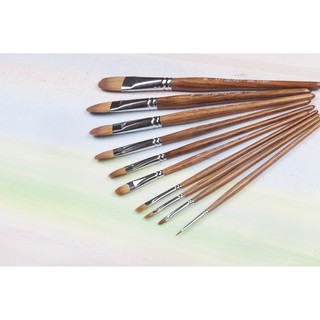 Cọ vẽ màu nước Art Secret 2089 - cọ vẽ đầu Filber(Oval)