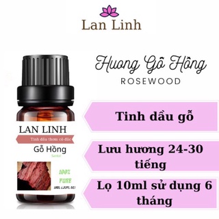 Tinh dầu thiên nhiên gỗ hồng nguyên chất 10ml cô đặc lan linh