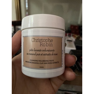 Dầu gội đất sét hoa hồng #christopherobin volume shampoo paste with rassoul clay and rose extract