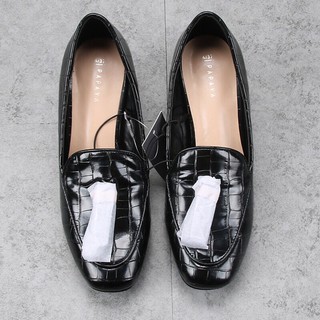 Giày Loafer da cá sấu Papaya