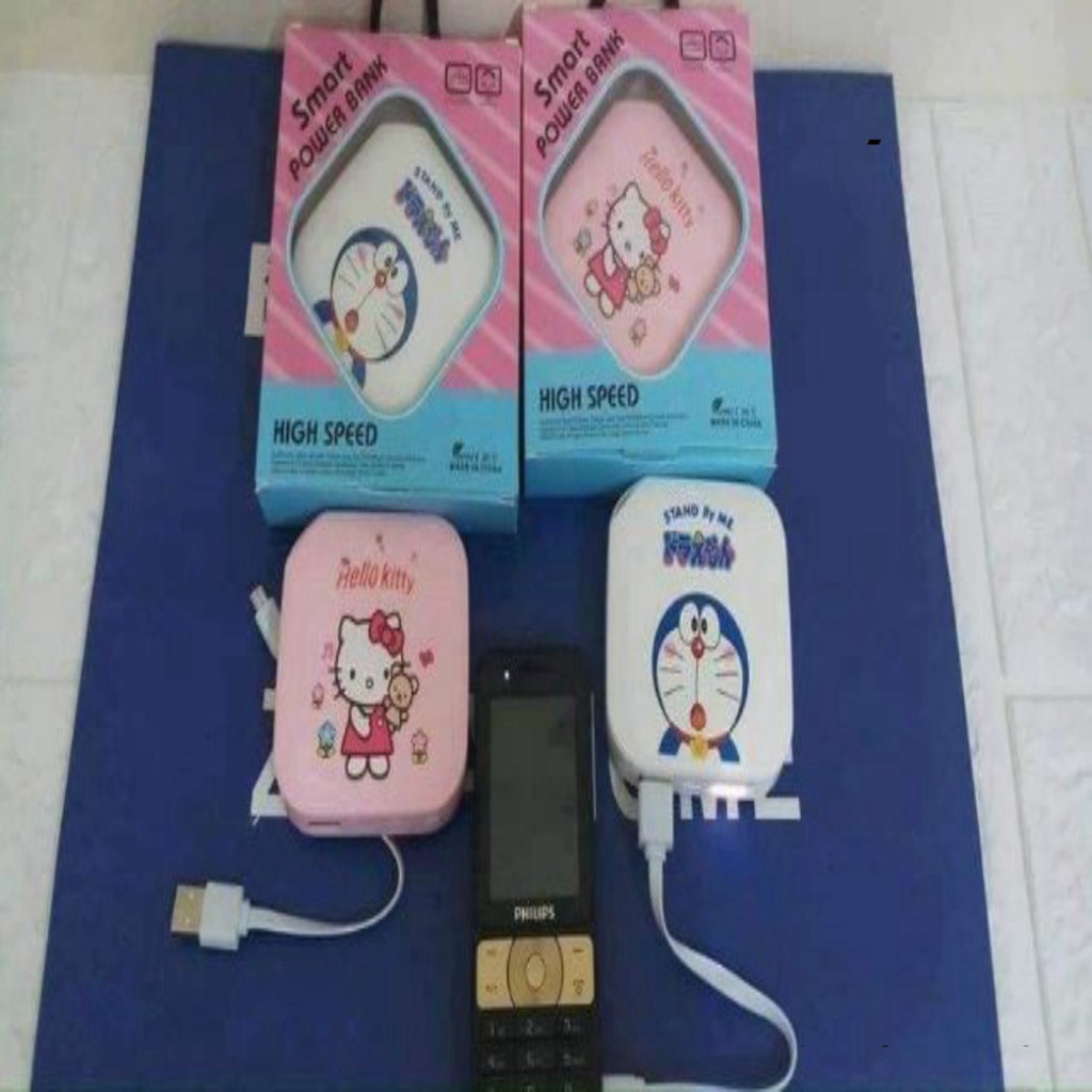 Sạc dự phòng hello kitty
