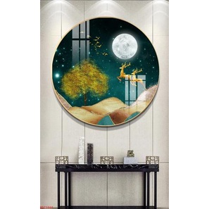 Tranh tráng gương in UV 5D Mica bóng mịn Joce.Decor No1, tranh treo tường decor bền đẹp 40 năm Ko phai màu