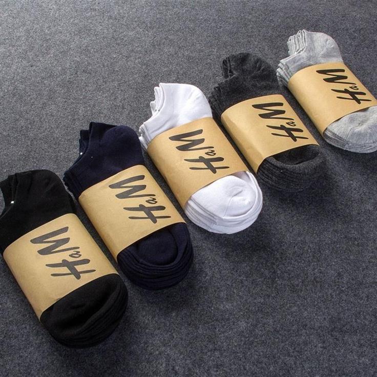 TẤT HM cổ ngắn Cotton mềm cho cả nam và nữ (1 đôi)